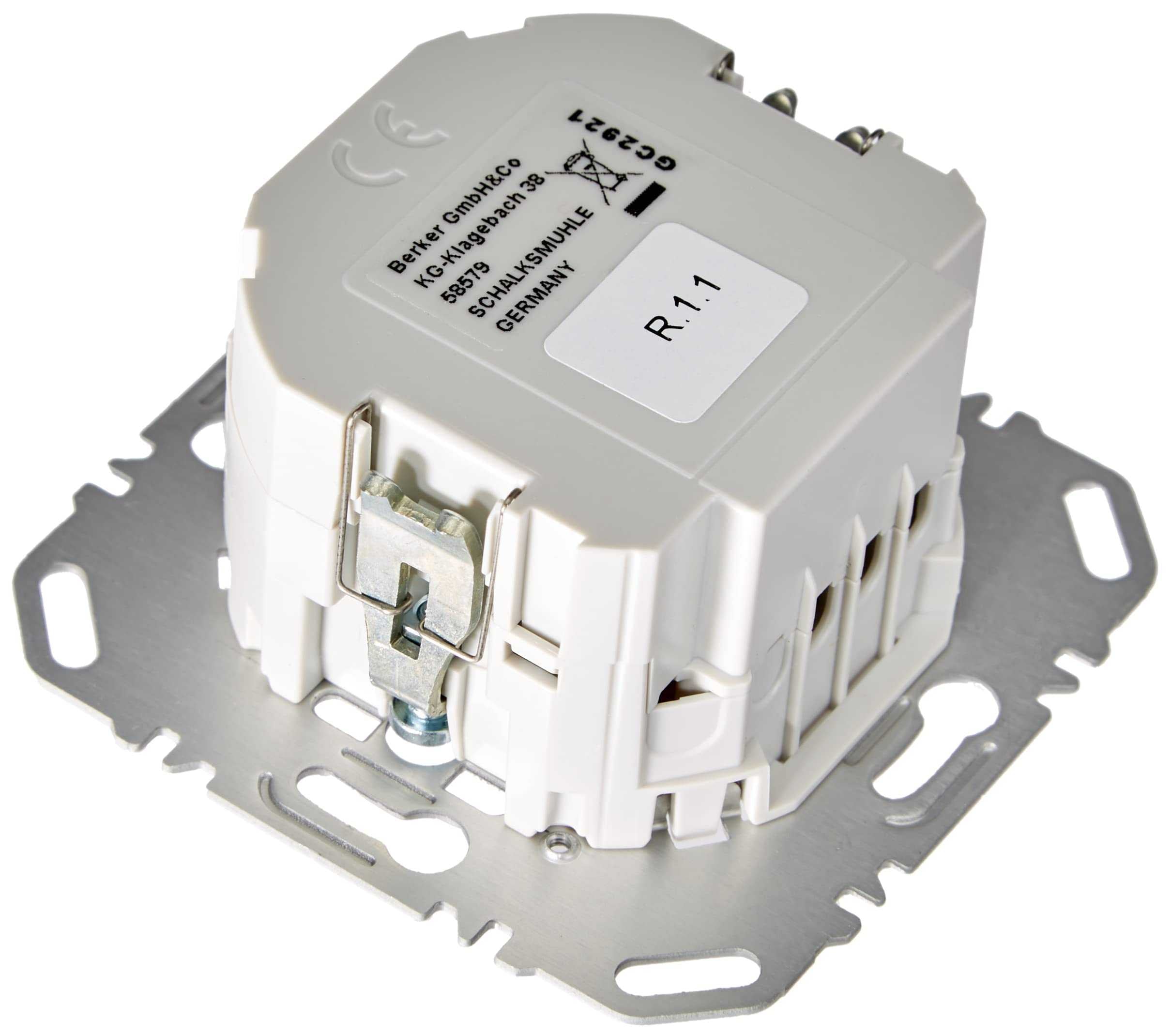 Berker 85421200 Universal Tastdimmer Komfort 1fach (R,L, C, LED) Mesch Shop Berker 85421200 Universal Tastdimmer Komfort 1fach (R,L, C, LED) Mesch Shop